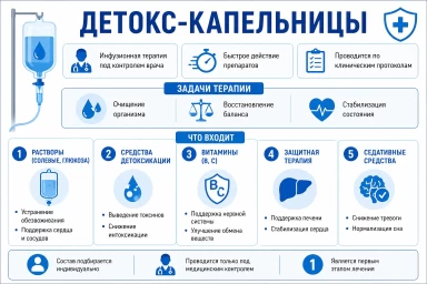 Капельница от наркотиков на дому в Казани