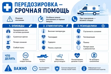 Помощь при передозировке в Казани